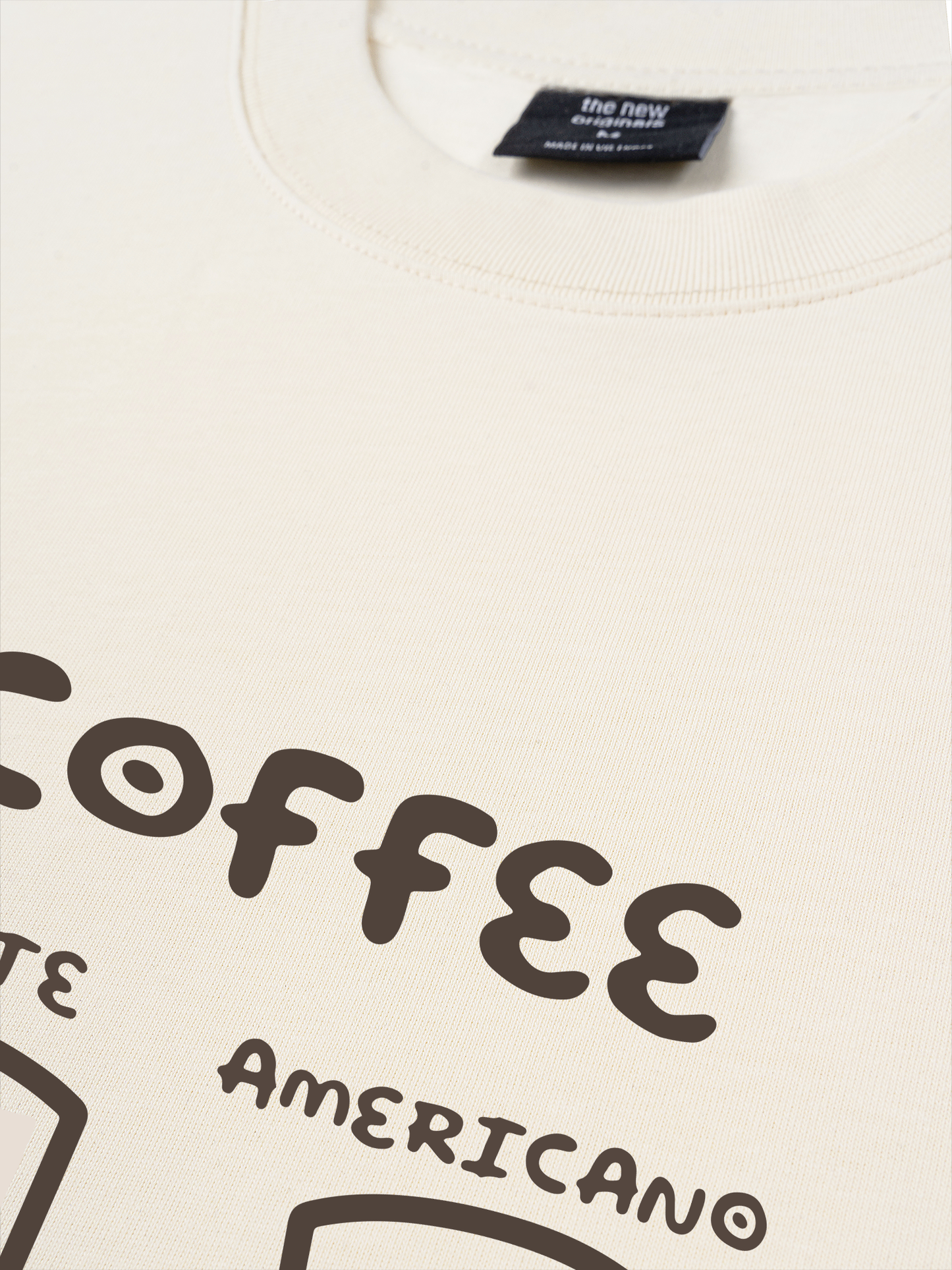 Áo Thun Relaxed Fit Latte Americano Capuccino Mocha