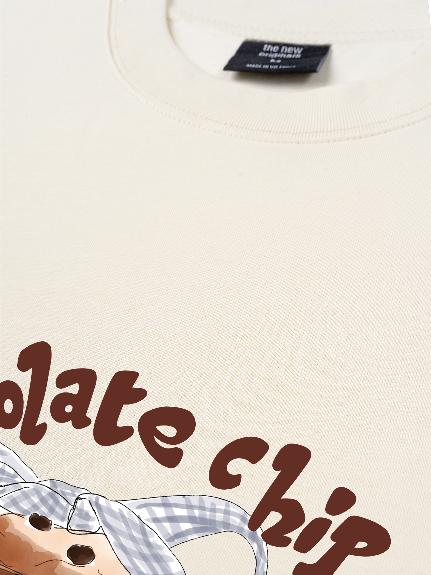 Áo Thun Relaxed Fit Sweet Chocolate Chip Cookie
