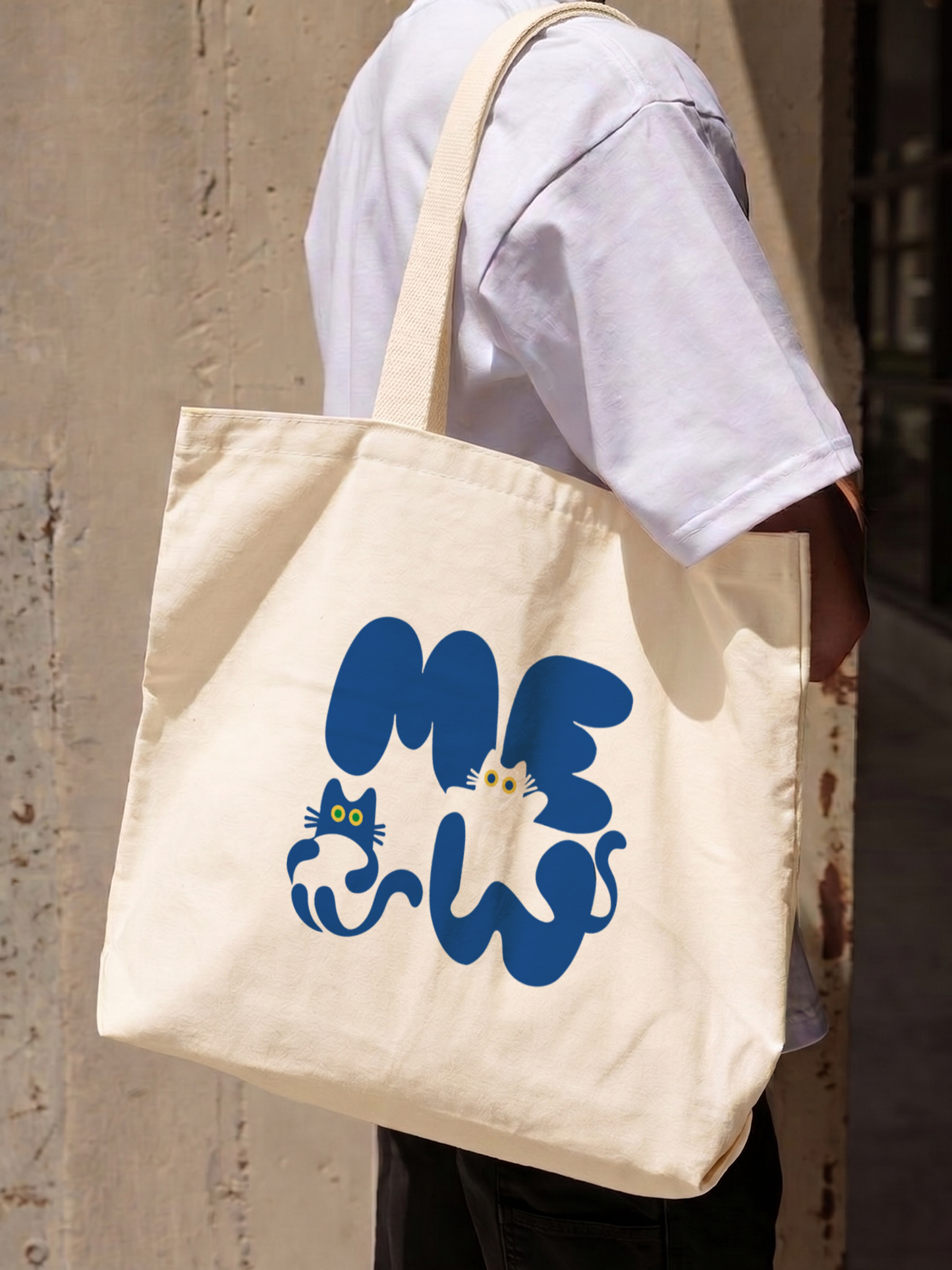 Túi Tote Meow