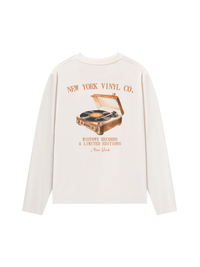 Áo Thun Dài Tay New York Vinyl