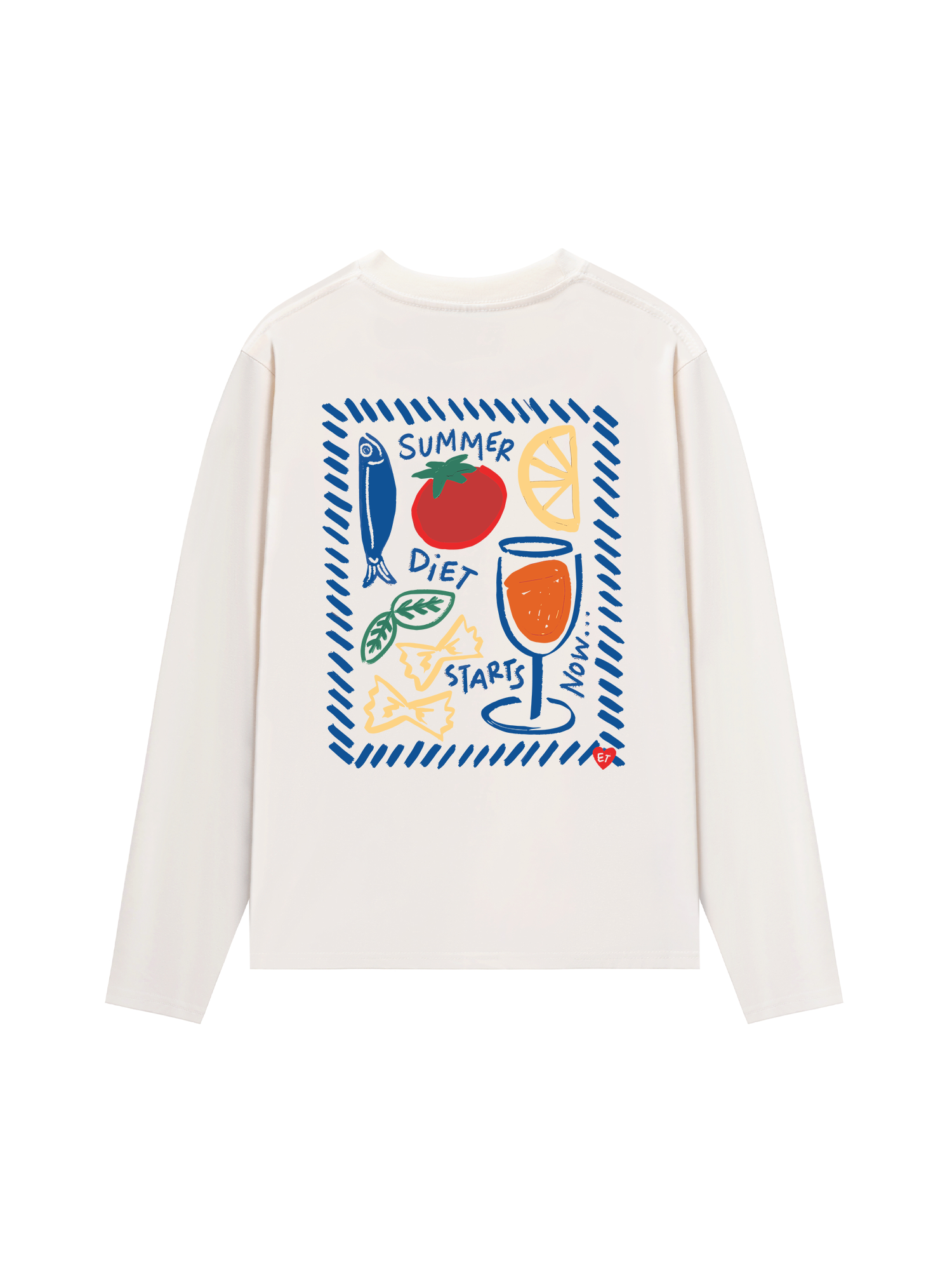 Áo Thun Dài Tay Ocean Summer Start Now