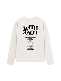 Áo Thun Dài Tay Life Vibe With Love