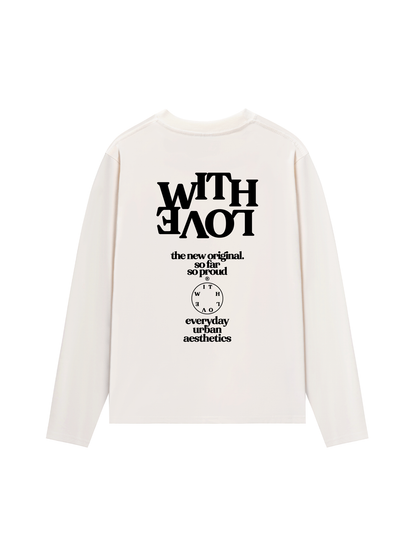 Áo Thun Dài Tay Life Vibe With Love