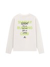 Áo Thun Dài Tay Sunday Running Club Limited