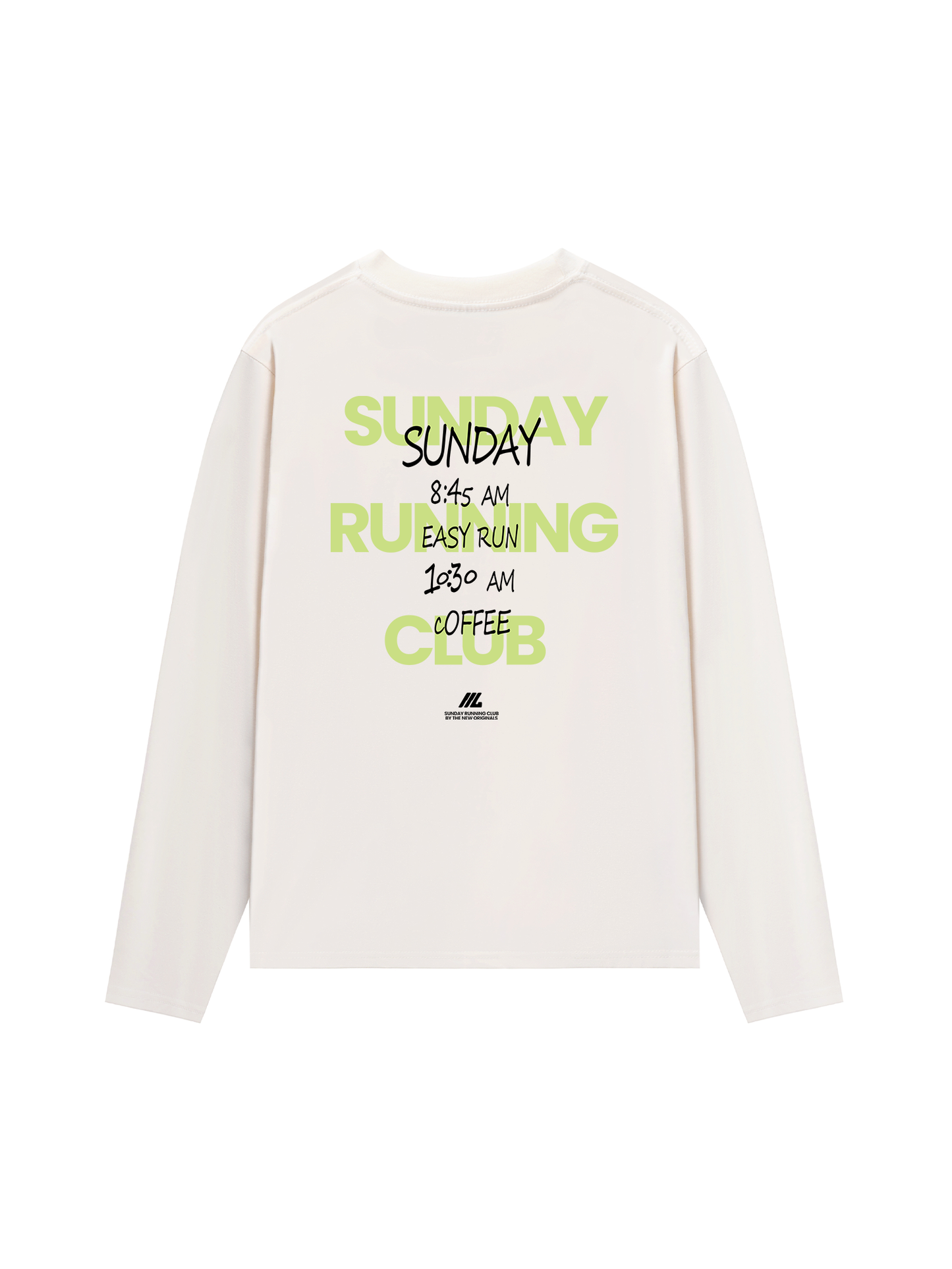 Áo Thun Dài Tay Sunday Running Club Limited