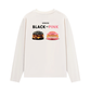 Áo Thun Dài Tay Sweet Pastry Black Pink Meow Meow Strawberry