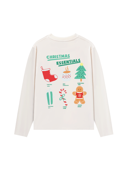 Áo Thun Dài Tay Christmas Essential