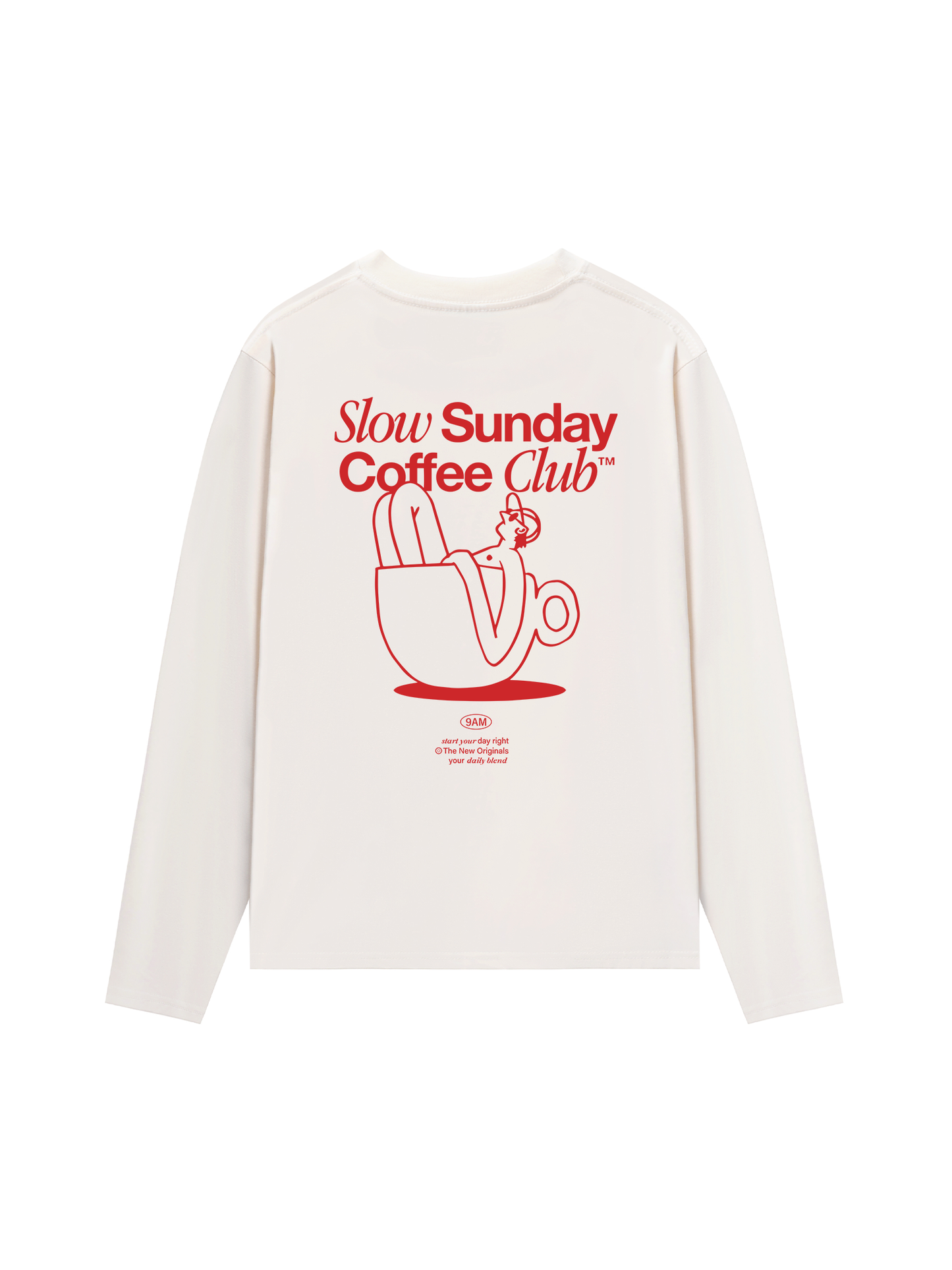 Áo Thun Dài Tay Slow Sunday Coffee Club