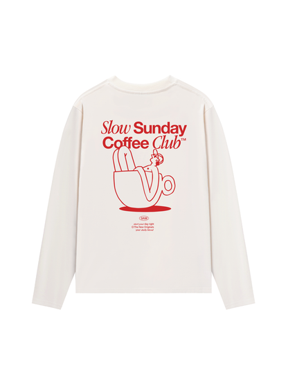 Áo Thun Dài Tay Slow Sunday Coffee Club