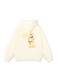 Work & Live Dog Hoodie