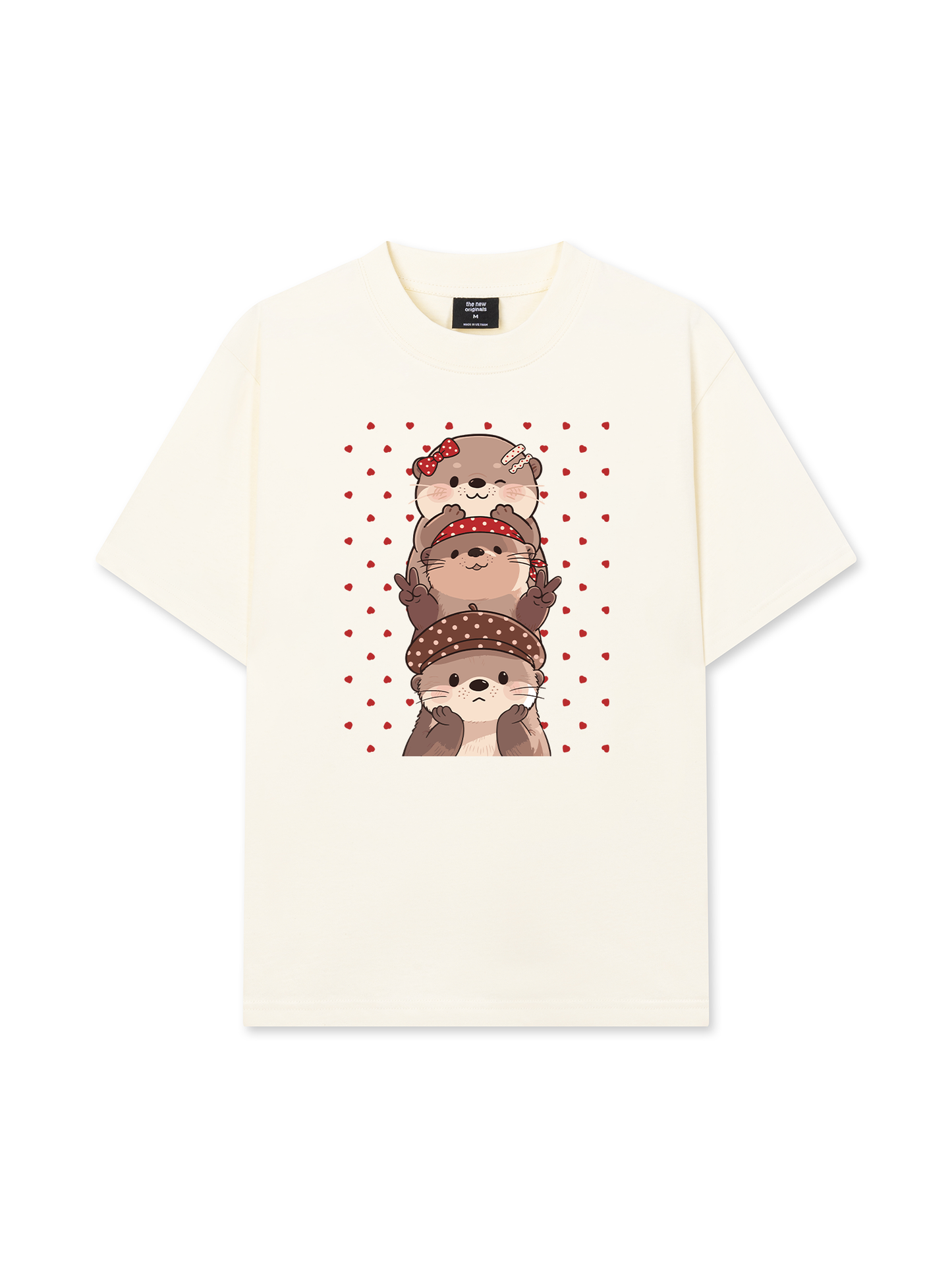 Áo Thun Relaxed Fit Animal The Beaver Friends Group