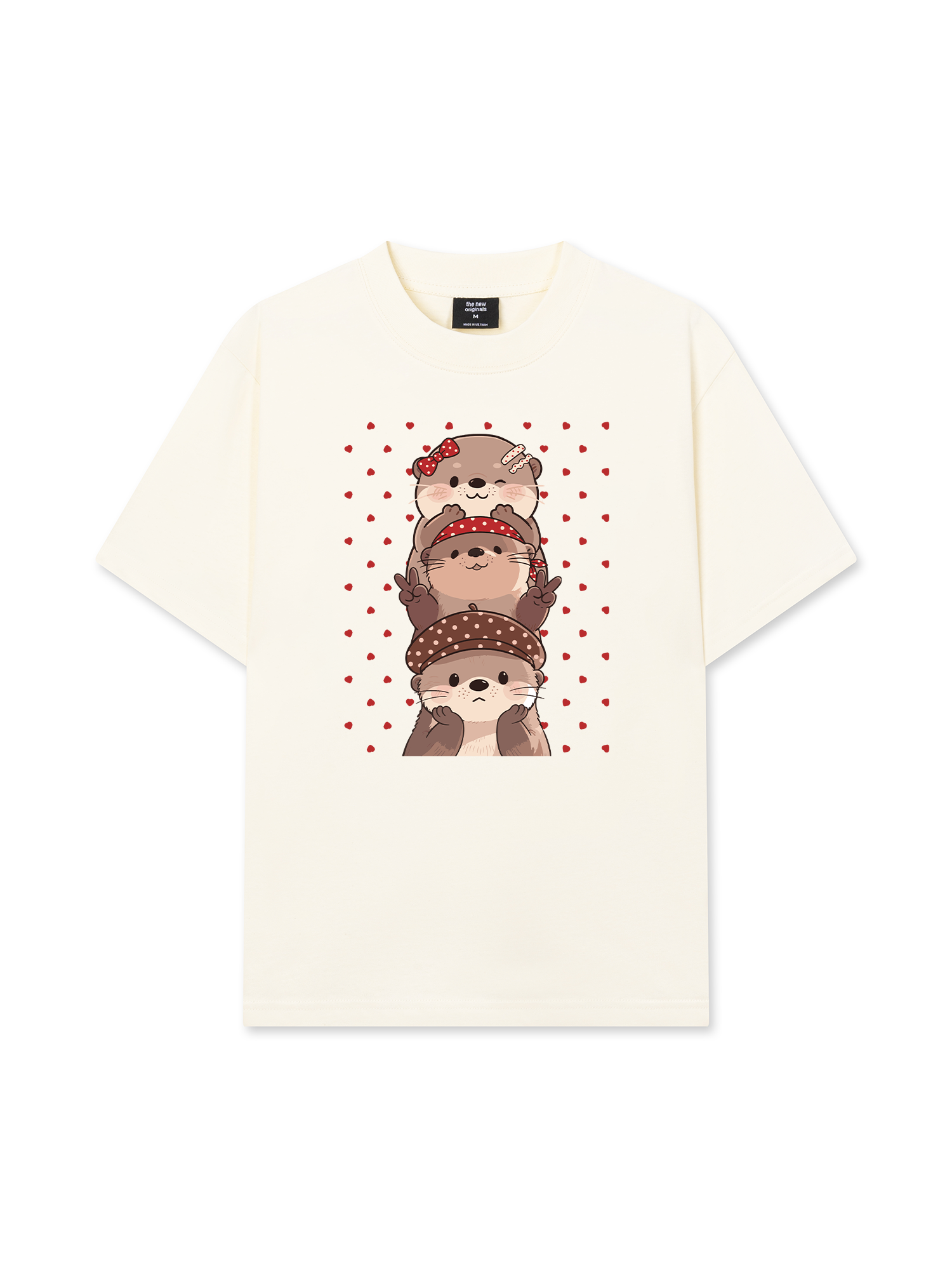 Áo Thun Relaxed Fit Animal The Beaver Friends Group