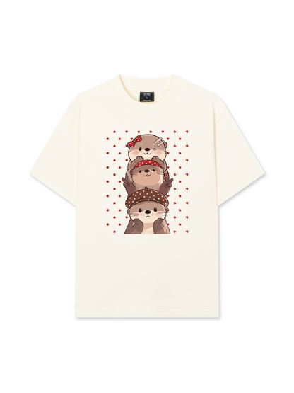 Áo Thun Relaxed Fit Animal The Beaver Friends Group