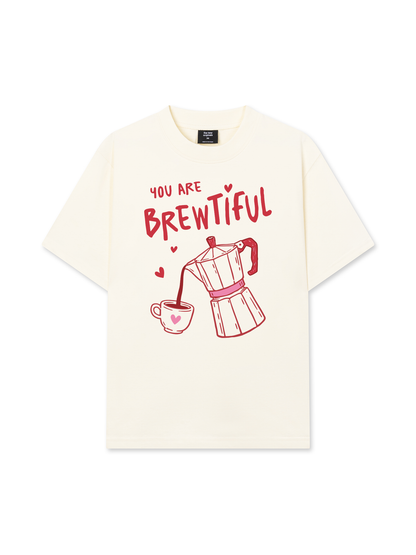 Áo Thun Relaxed Fit Coffee You Are So Brewtiful
