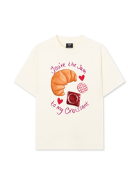 Áo Thun Relaxed Fit Sweet Pastry You're The Jam To My Croissant