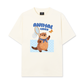 Áo Thun Relaxed Fit Animal Beaver Catches Butterflies