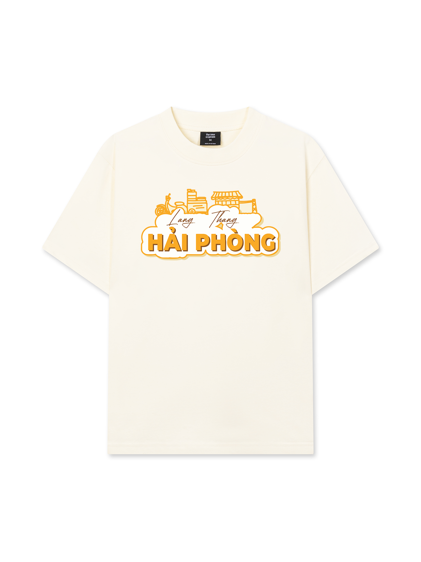Áo Thun Relaxed Fit Lang Thang Hải Phòng