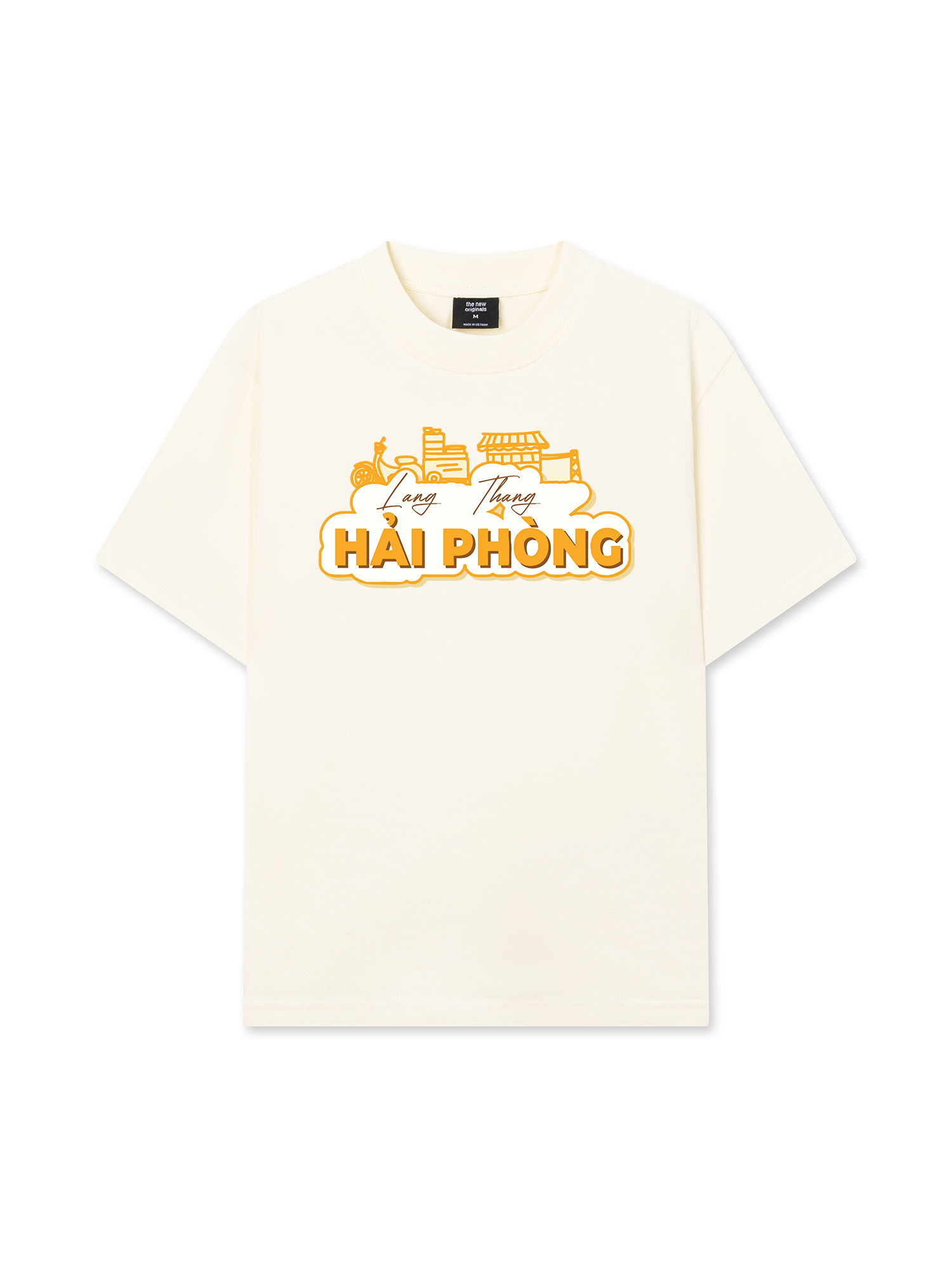 Áo Thun Relaxed Fit Lang Thang Hải Phòng