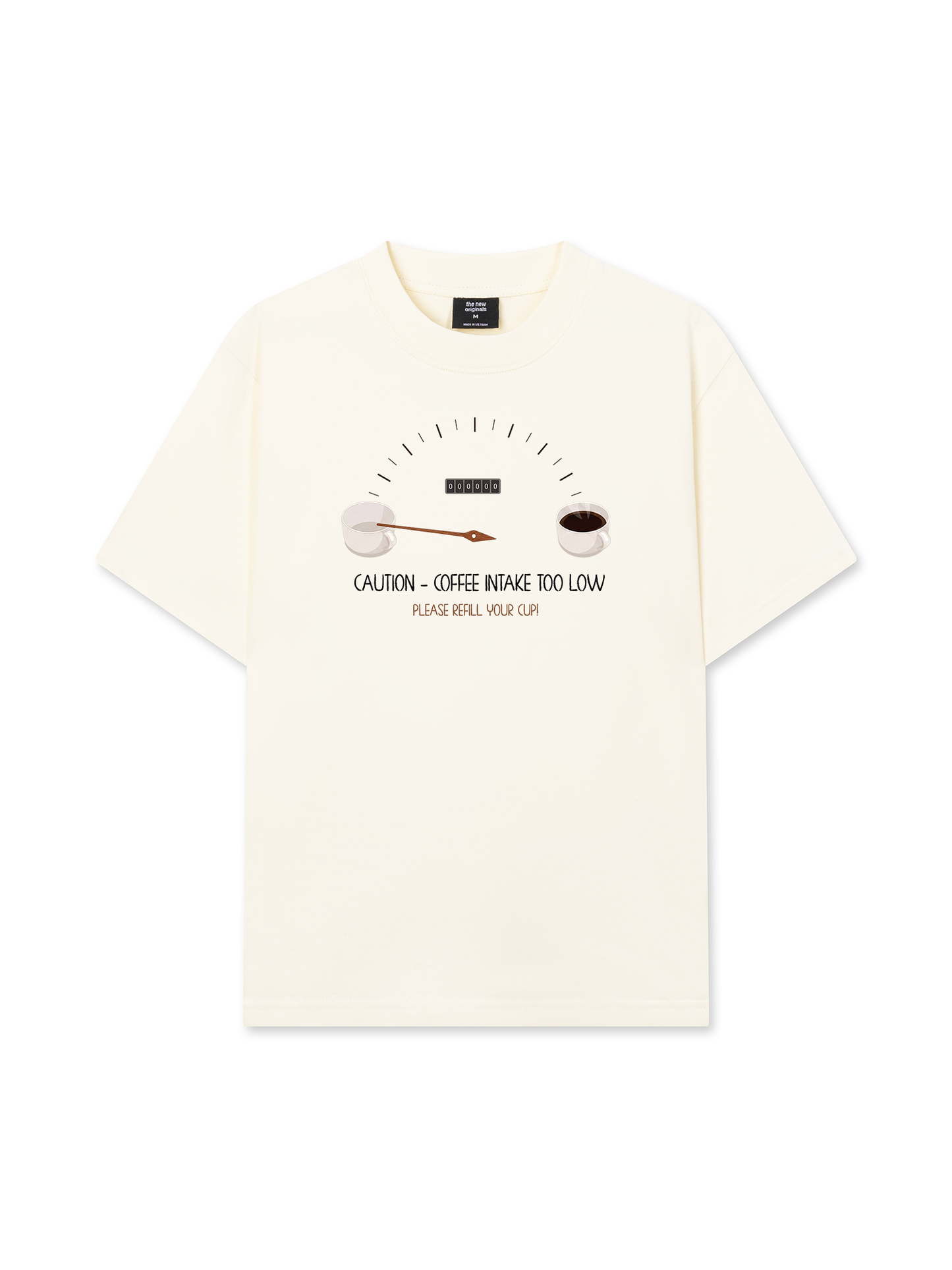 Áo Thun Relaxed Fit Please Refill Your Cup