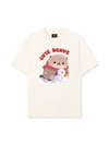 Áo Thun Relaxed Fit Animal Red Cute Beaver