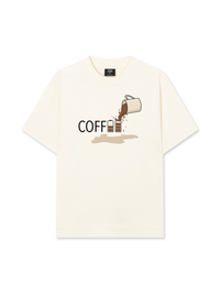 Áo Thun Relaxed Fit Coffee Battery