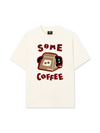 Áo Thun Relaxed Fit Coffee Some Coffee Cute Cat