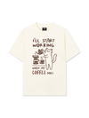 Áo Thun Relaxed Fit Coffee I'll Start Working