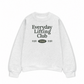 Áo Sweater Nỉ Hai Da Everyday Lifting Club