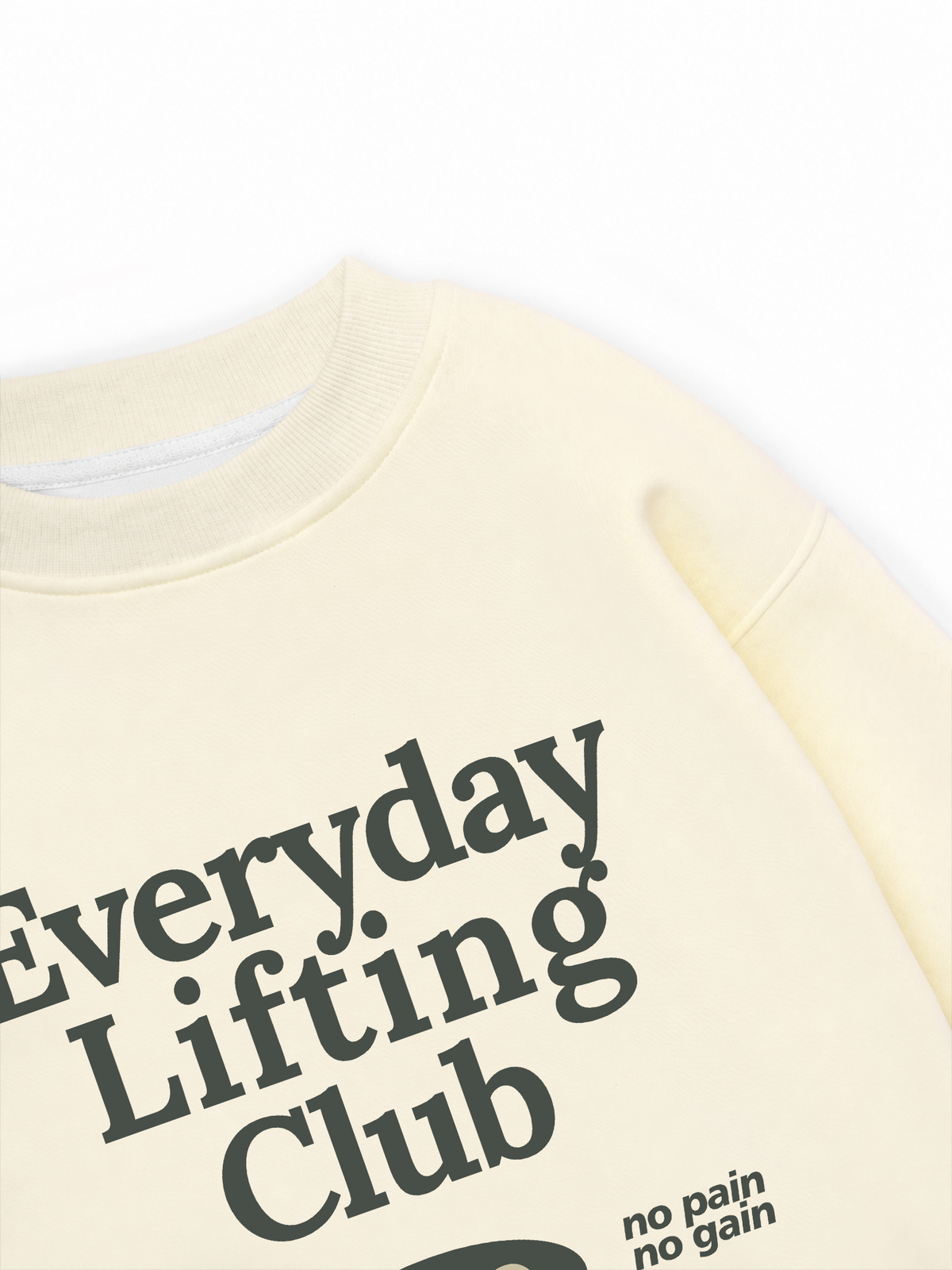 Áo Sweater Nỉ Hai Da Everyday Lifting Club