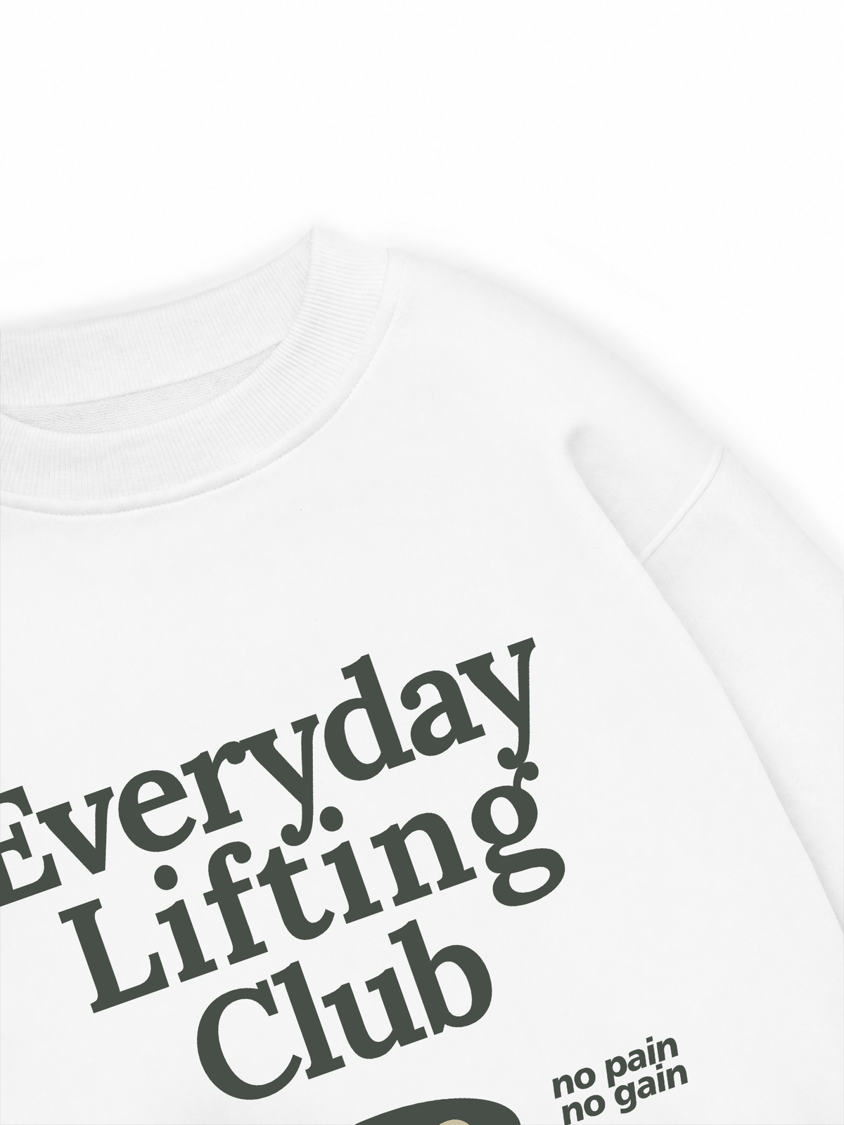 Áo Sweater Nỉ Hai Da Everyday Lifting Club