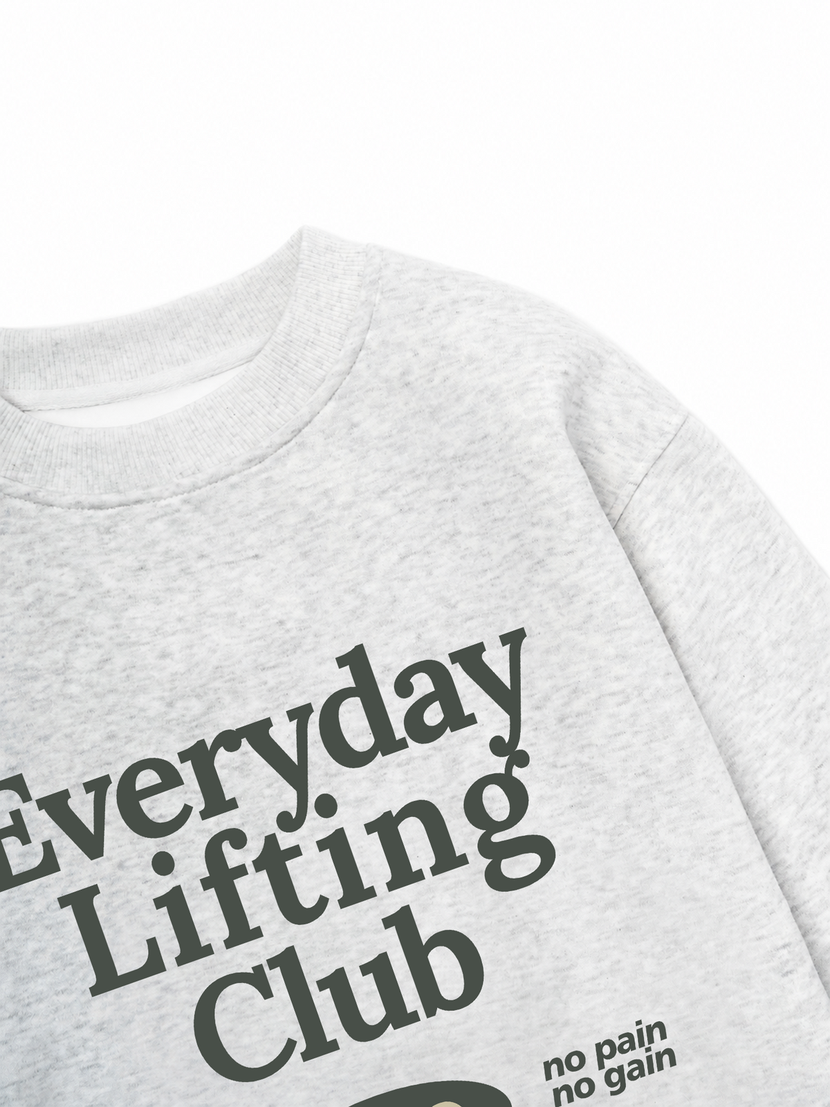 Áo Sweater Nỉ Hai Da Everyday Lifting Club