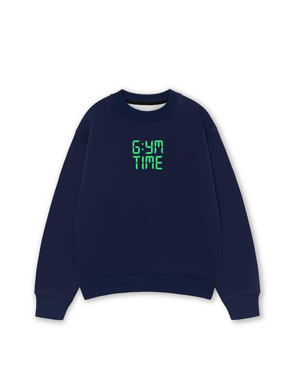 Áo Sweater Nỉ Hai Da Gym Time