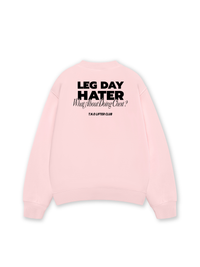 Áo Sweater Nỉ Hai Da Leg Day