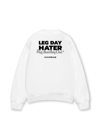 Áo Sweater Nỉ Hai Da Leg Day