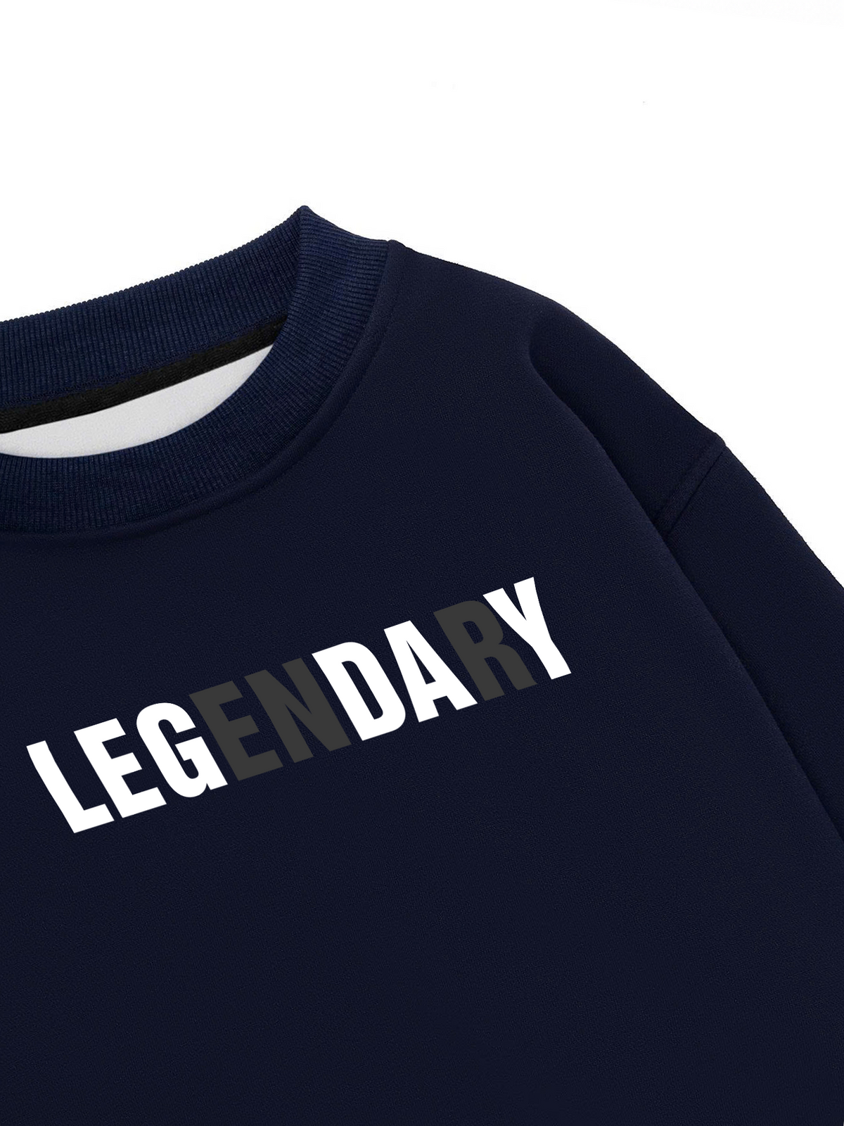 Áo Sweater Nỉ Hai Da Legendary