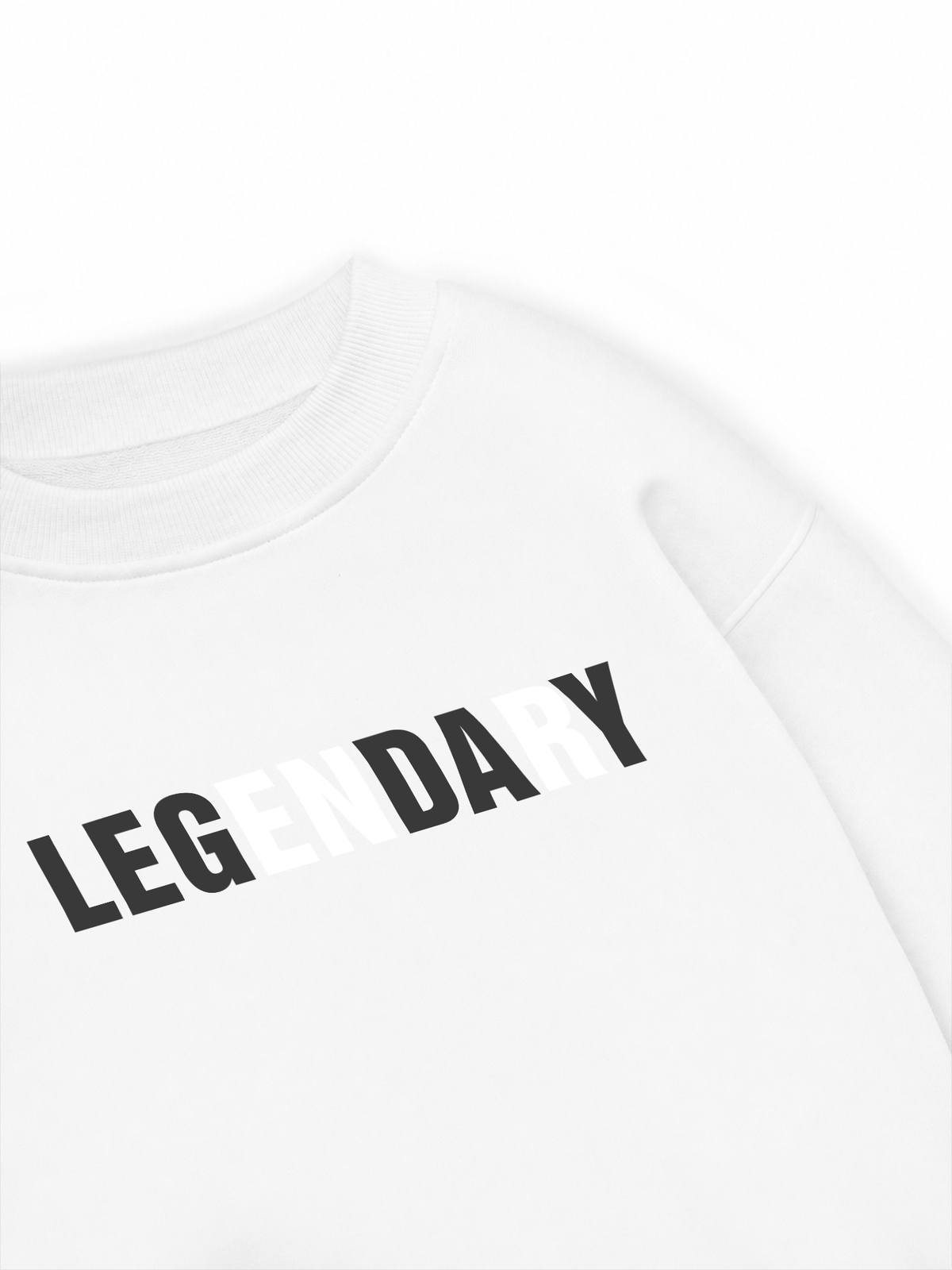 Áo Sweater Nỉ Hai Da Legendary