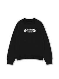 Áo Sweater Nỉ Hai Da No Pain No Gain