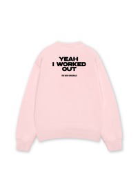 Áo Sweater Nỉ Hai Da Yeah I Worked Out