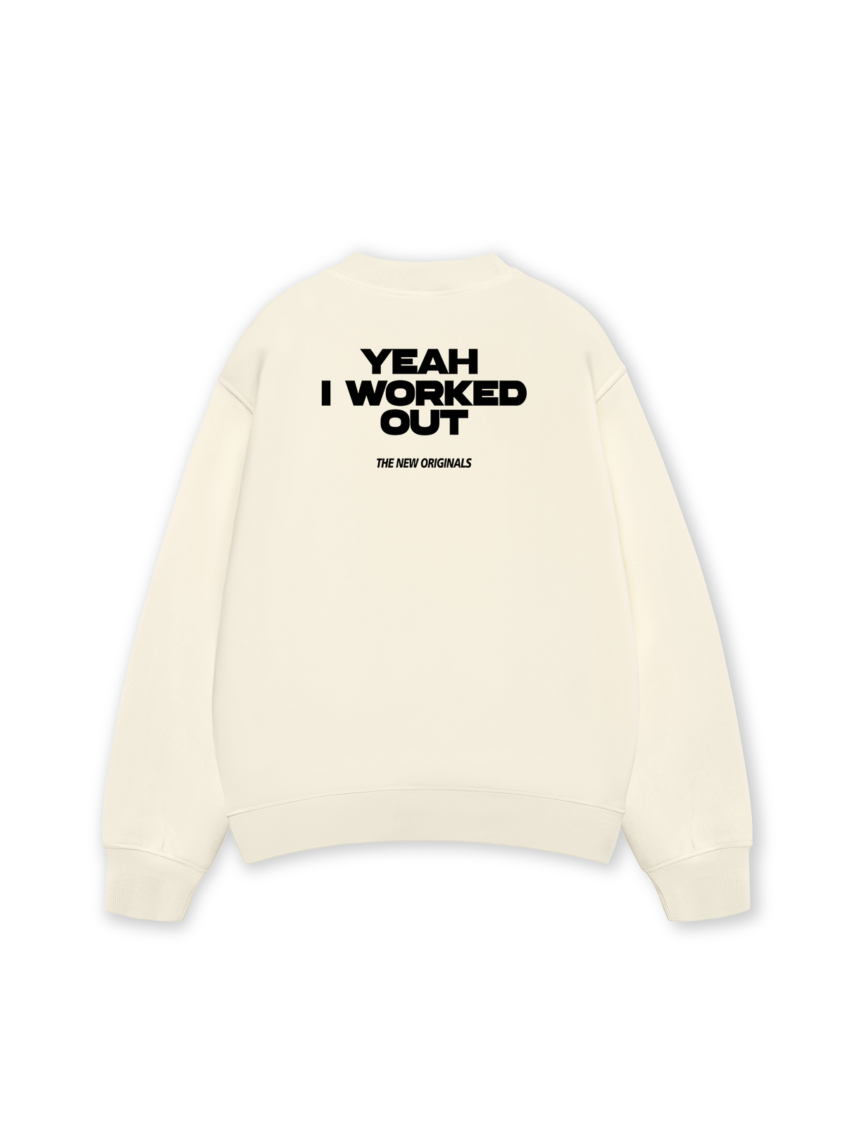 Áo Sweater Nỉ Hai Da Yeah I Worked Out