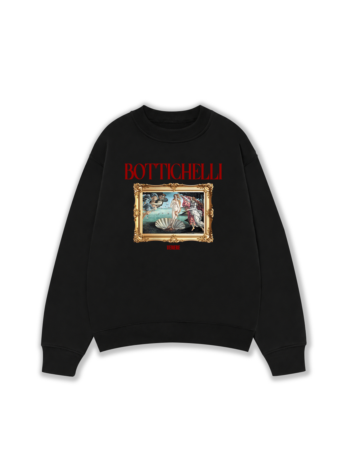 Áo Sweater Nỉ Hai Da Bottichelli Venere