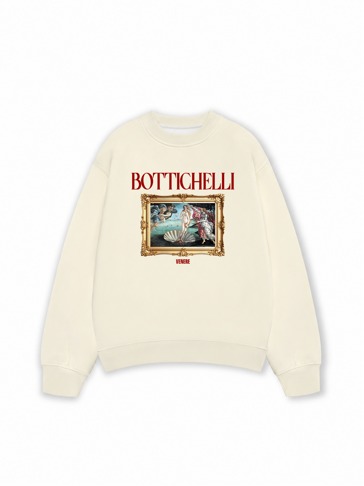 Áo Sweater Nỉ Hai Da Bottichelli Venere