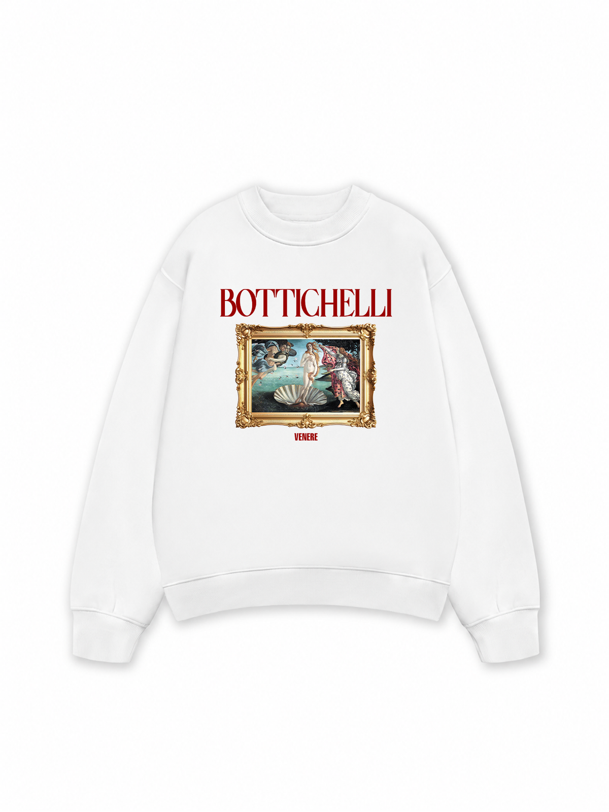 Áo Sweater Nỉ Hai Da Bottichelli Venere