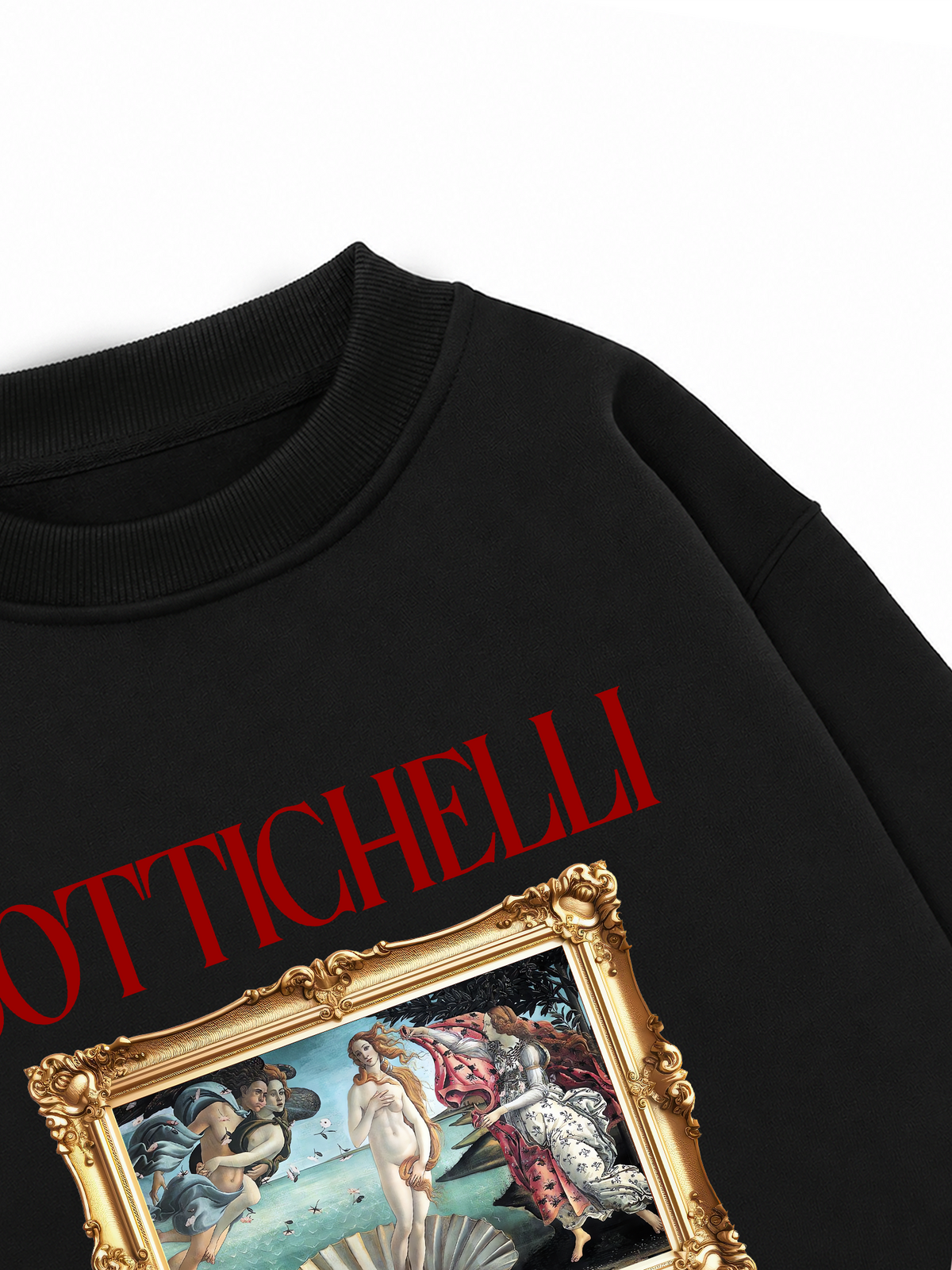 Áo Sweater Nỉ Hai Da Bottichelli Venere