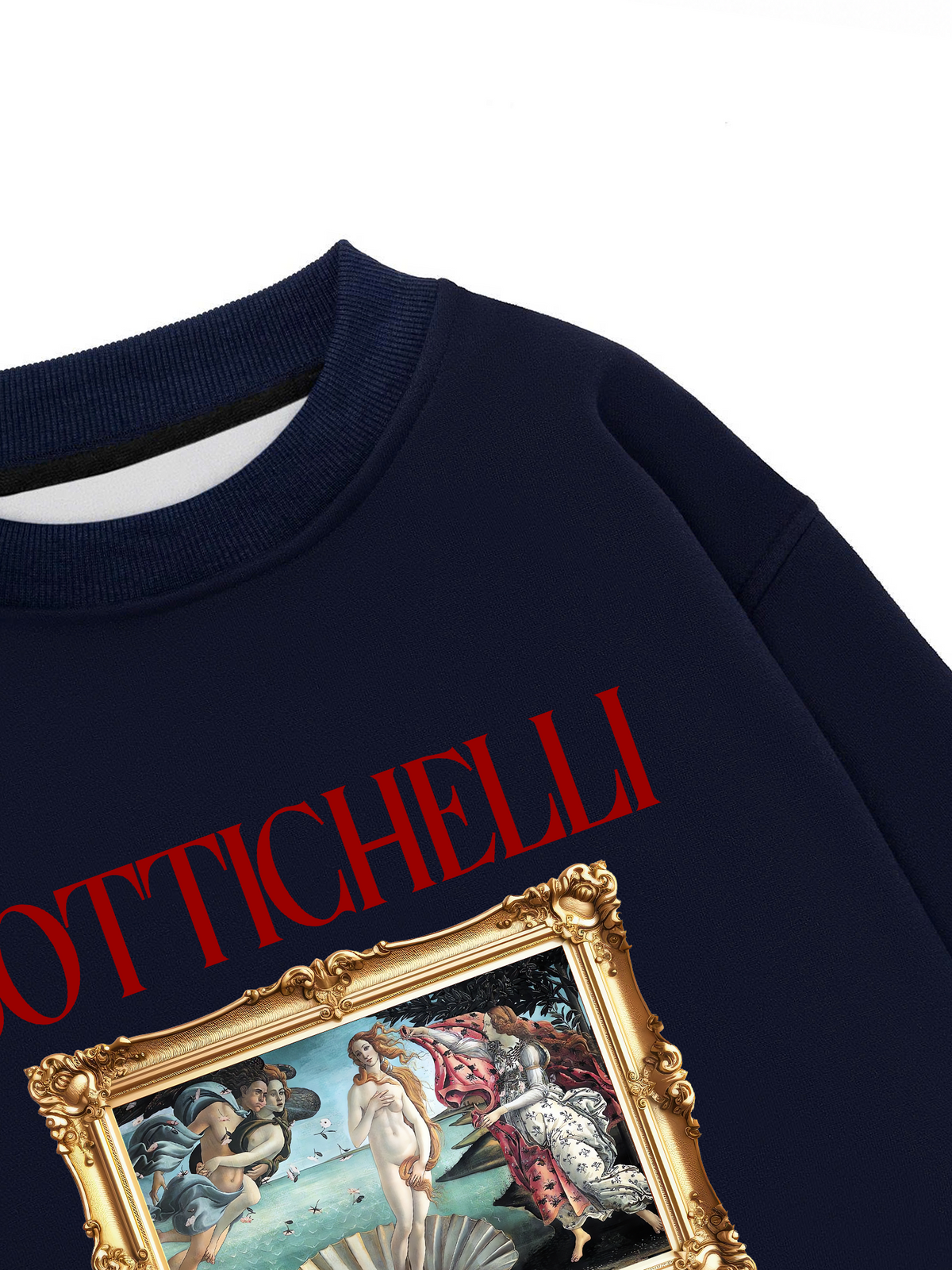 Áo Sweater Nỉ Hai Da Bottichelli Venere