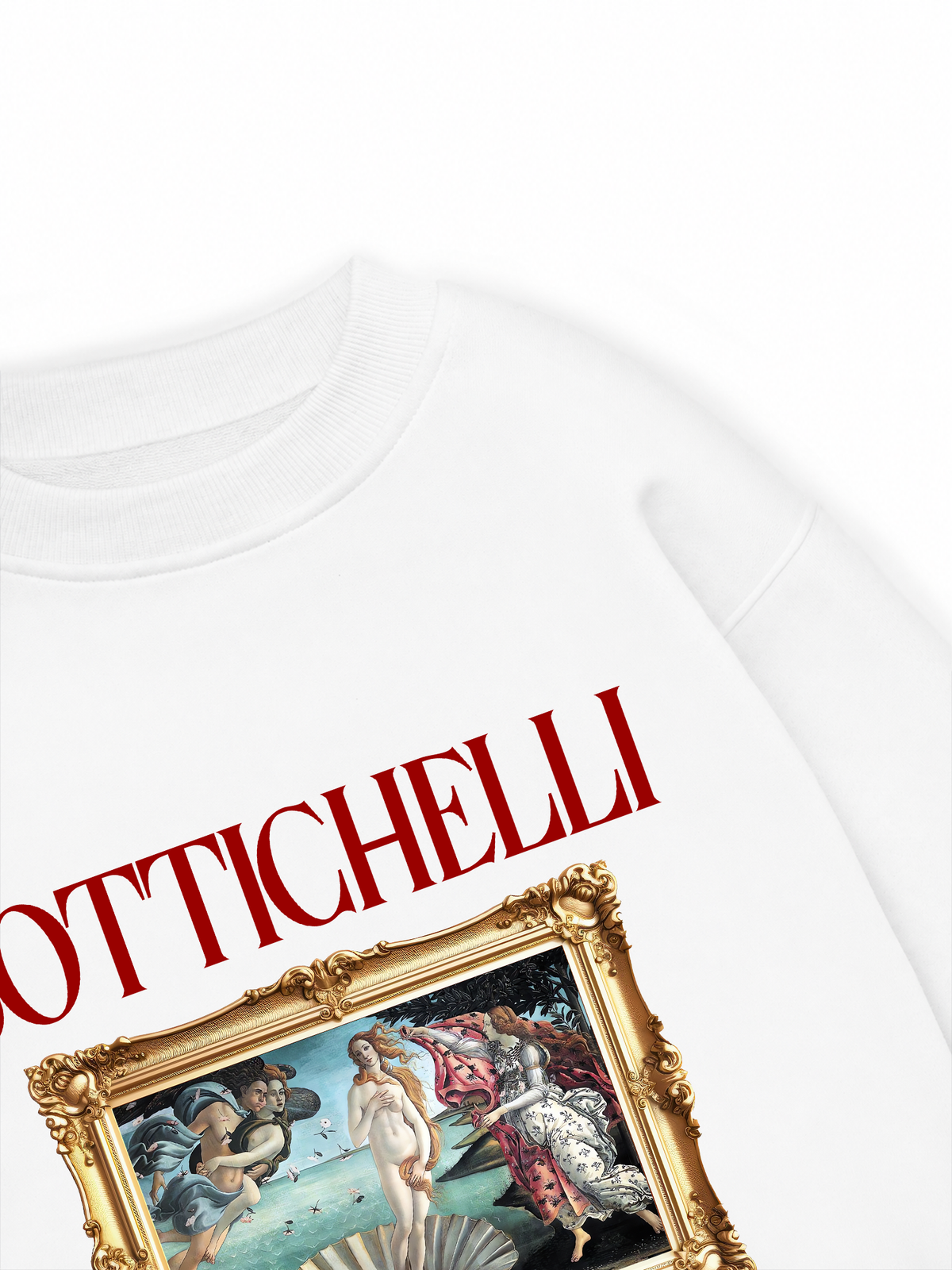 Áo Sweater Nỉ Hai Da Bottichelli Venere