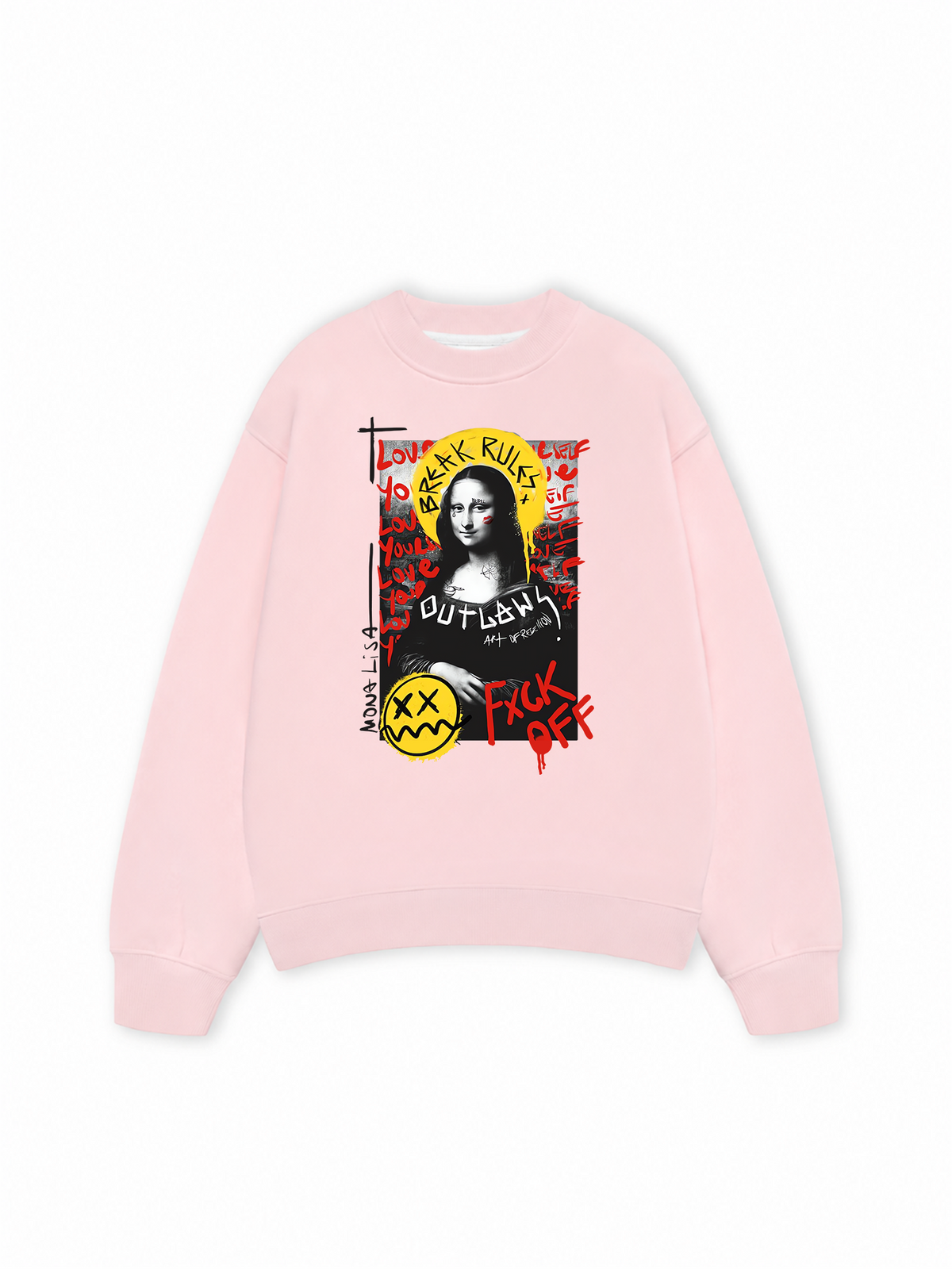 Áo Sweater Nỉ Hai Da Break Rules