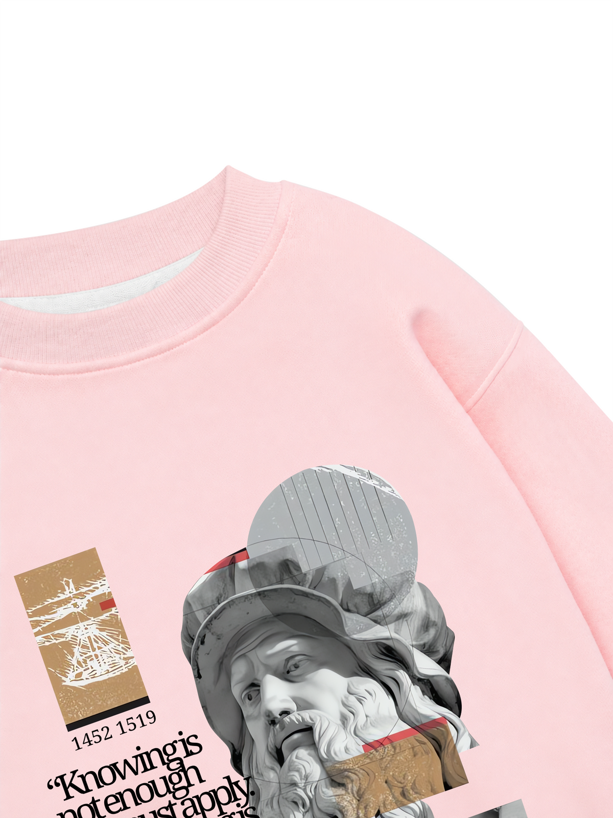 Áo Sweater Nỉ Hai Da Da Vinci