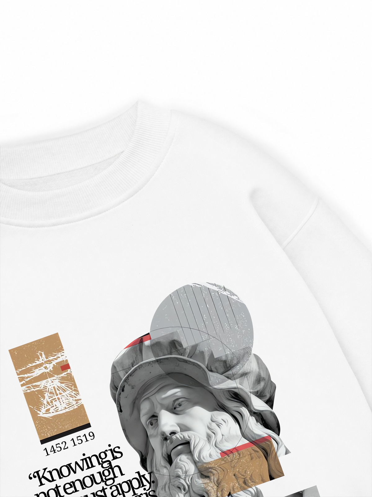 Áo Sweater Nỉ Hai Da Da Vinci