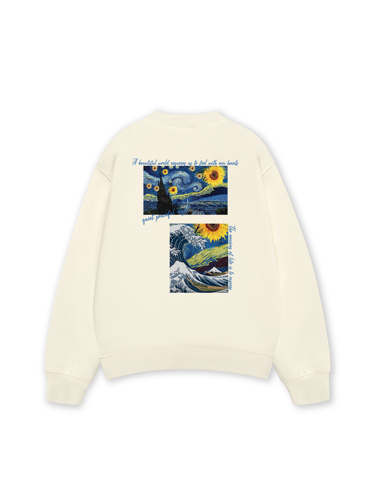 Áo Sweater Nỉ Hai Da SunFlower