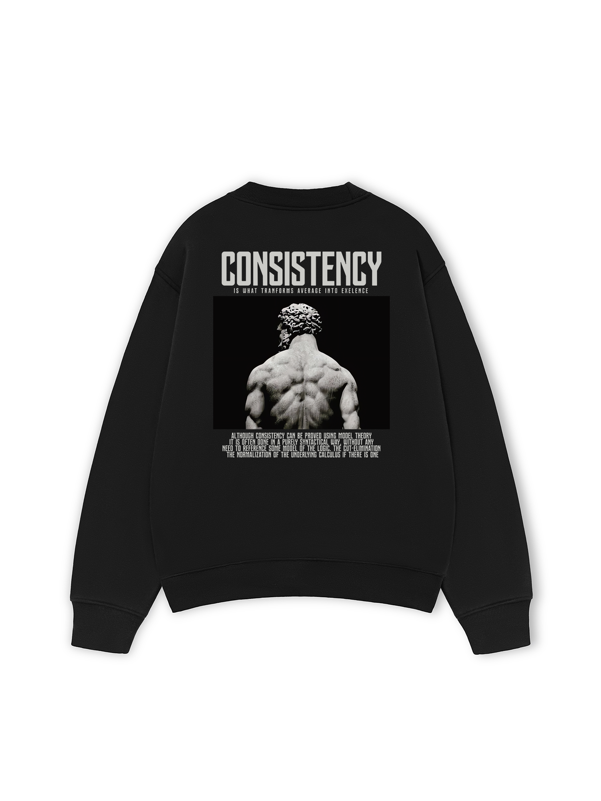 Áo Sweater Nỉ Hai Da Consistency